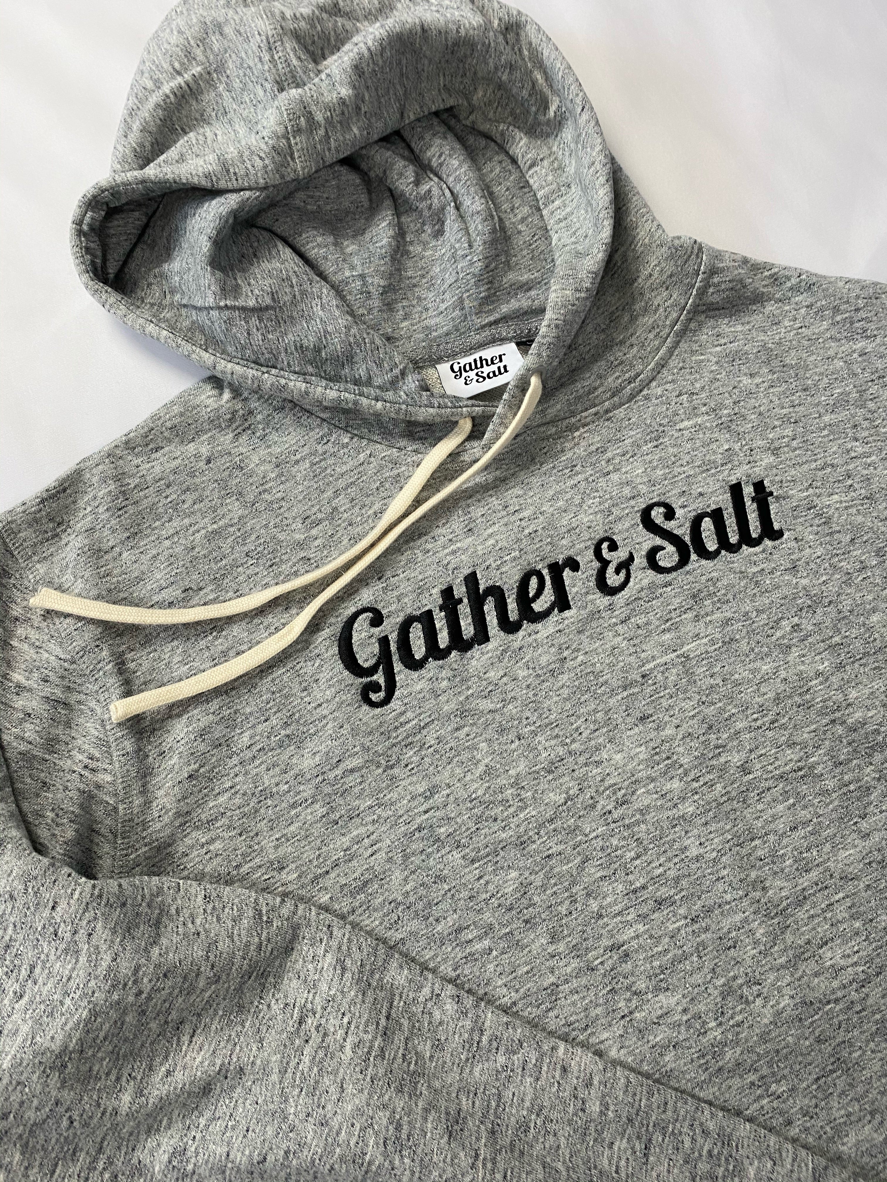 GATHER & SALT Original Embroidered Pullover Hoodie